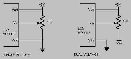 LCD Contrast Adjustment